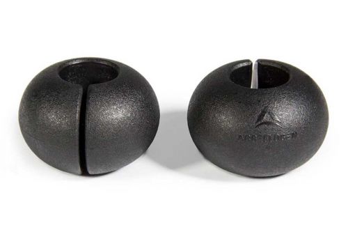 Abgeflogen BrakeBalls (1 pair) with slit black( fixing without opening the line knot)