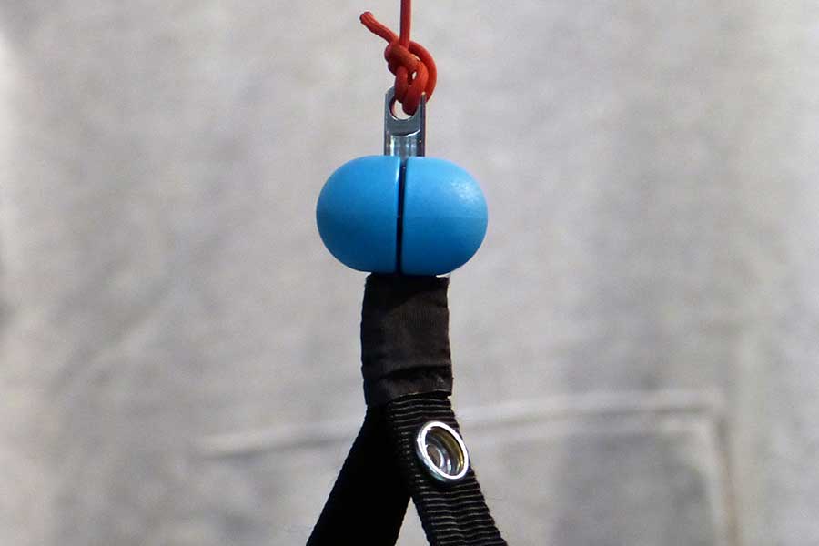 Abgeflogen BrakeBalls (1 pair) with slit black( fixing without opening the line knot)